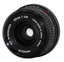 MINOLTA MD 28mm F2.8 obiettivo