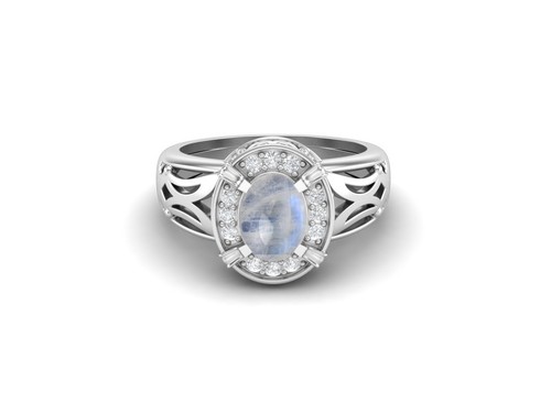 8x6mm oval shape - oval, 925