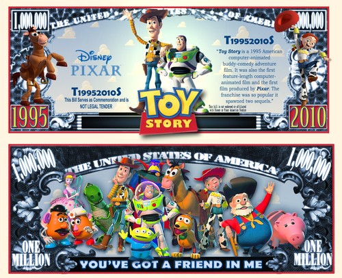 Toy story billet - toy, million