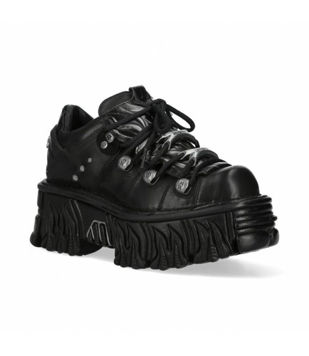 Botines new rock pelle con - rock, in