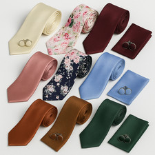 Set cravatta uomo premium con