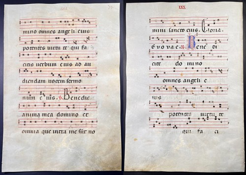Antifonario pergamena - antifonario,