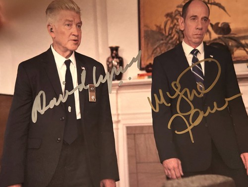 David lynch twin peaks firmato - twin,
