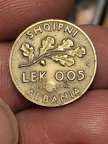 Lek 1940 albania vittorio - 0,05,
