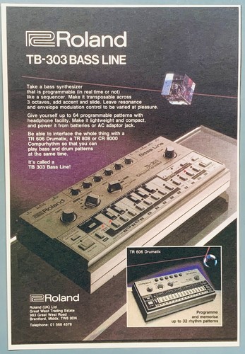 Roland 303 originale 1982 - roland,