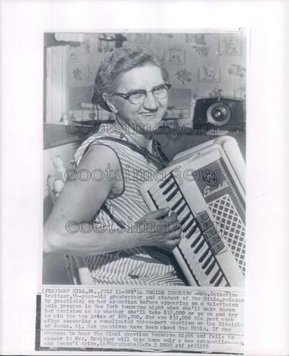 Foto stampa del - , 1955