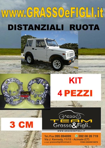 Kit distanziali ruota - kit,