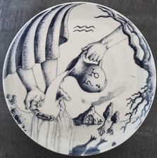 I piatti dello Zodiaco, ACQUARIO - IDEA REGALO - illustrazione Davide Del Boca