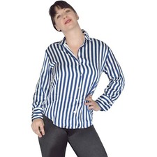 ZARA * camicetta raso lucido a righe * S-L * top lucido * camicia tunica
