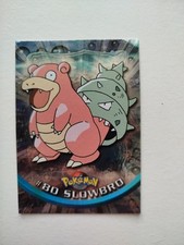  Pokemon Topps Slowbro #80 Holo Foil 