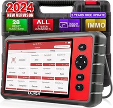 LAUNCH CRP909 OBD2 Scanner Bi-Directional Car Scanner ABS Bleeding Key Coding