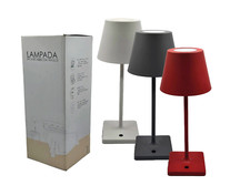 Lampada Da Tavolo Led Senza Fili 5000mAh, Impermeabile, Ricaricabile, 200 Lumen