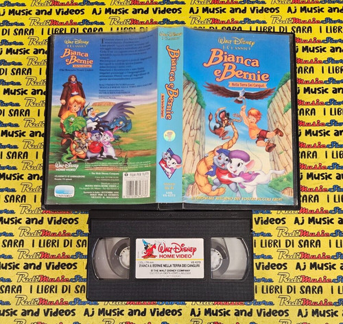 Vhs film bianca bernie - bernie, nella
