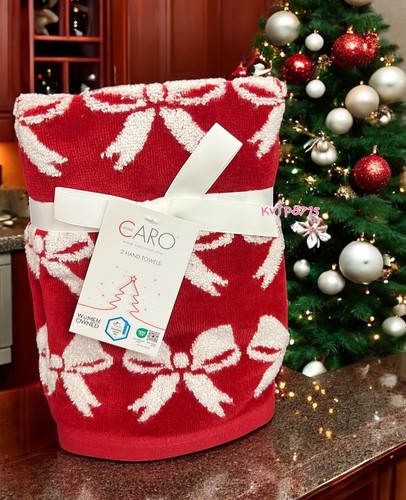 Asciugamano caro home rosso - asciugamano,