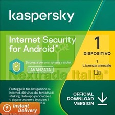 INTERNET SECURITY FOR ANDROID 1 DISPOSITIVO 1 ANNO