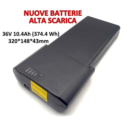 Batteria portapacchi litio 36v - litio,