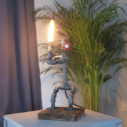 Lampada tavolo industriale - lampada,
