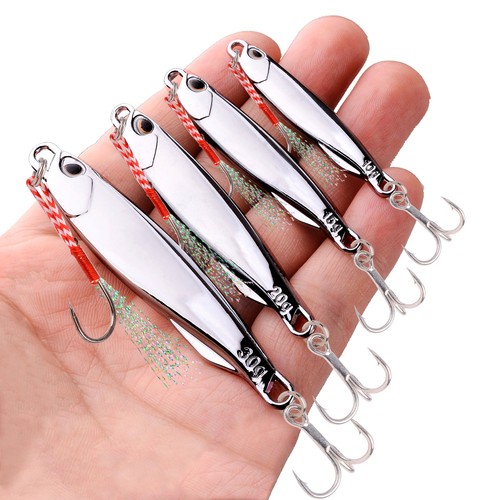 6pcs cucchiaio metallo jigs - 6pcs,
