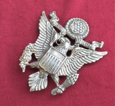 Campagna d'Italia seconda guerra mondiale n.s. Distintivo cappello Meyer USAAF pilota indossato originale marcato