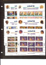 Fogli 50° Anniversario UNICEF