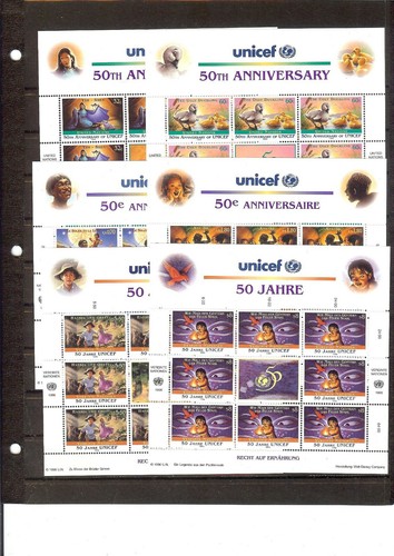 Fogli anniversario unicef - fogli,