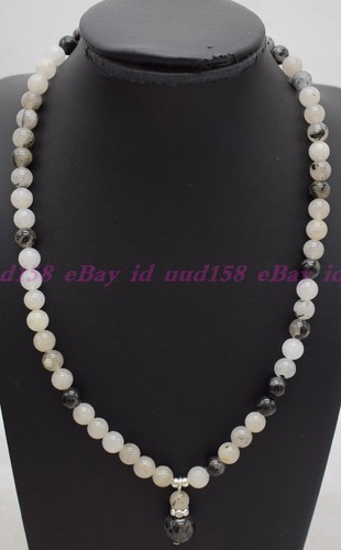 Collana con ciondolo perle