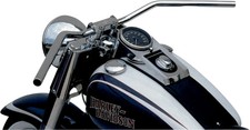 Manubrio da 1" 25,4mm dimpled Cromato Trw Harley-davidson Dyna Softail touring M