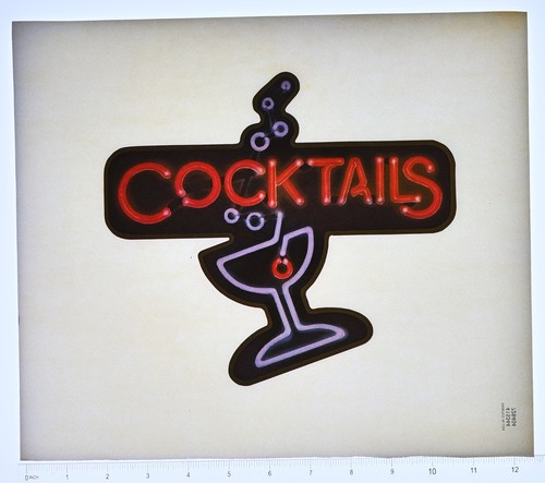 Insegna neon cocktails - insegna,