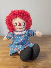 Bambola Raggedy Ann di Applause / Wallace Berrie • Articolo #945 • Peluche vintage anni 80