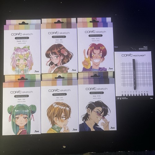 Copic sketch manga set - (7), 52