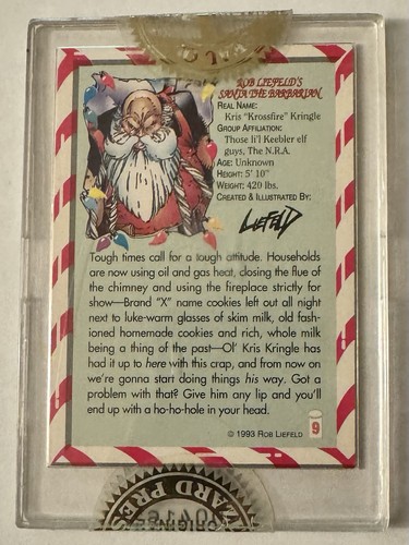 Carta babbo natale barbaro - babbo, il