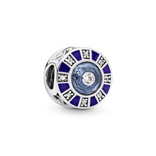 Ciondolo Pandora Mosaico Blu 798031EN195 Charm Argento Zirconi Smalto