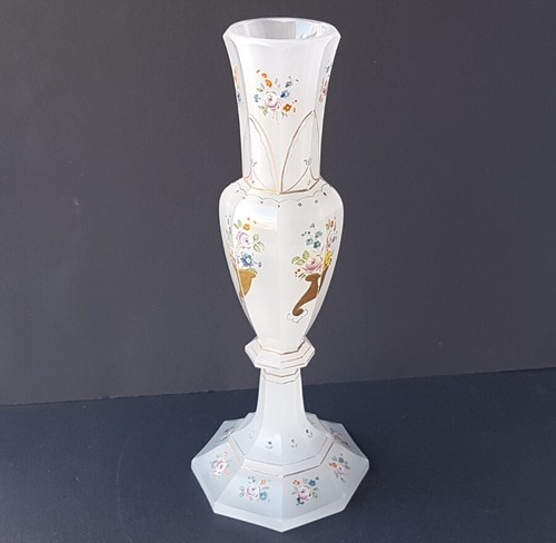 Vaso vetro alabastro - vaso, di
