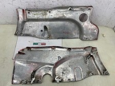 COPPIA FIANCHETTI IN ALLUMINIO MOTO GUZZI GALLETTO RIPARATI (HB759)