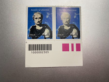 2023 Coppia Francobolli Plinio il Vecchio con Codice a Barre