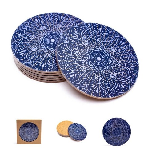 Set sottobicchieri mandala - set,
