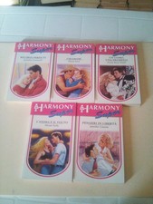 Libri Harmony Super lotto 5 romanzi del 1998 numeri 83 84 85 86 90