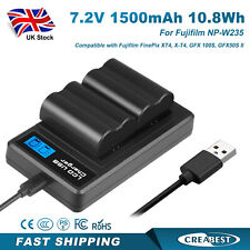 2x Batteria NP-W235 1,5Ah per