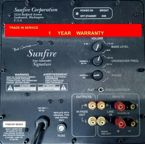 Modulo amplificatore firmato