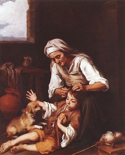 Olio bartolome esteban murillo - bartolome,