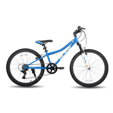 Hiland Mountain Bike Da 24 Pollici per Bambini Dai 7 Anni, Forcella Con Sospensi