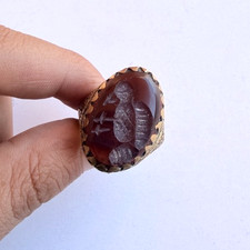 Anello antico romano intaglio