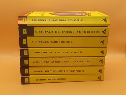 Lotto libri giallo - il,