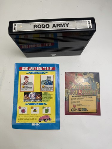 Robo army neo - geo, snk