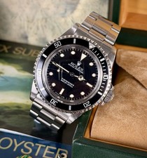 Rolex Submariner | 5513 | 1988 | Lume cremoso | Esempio nitido | Scatola e libretti