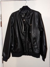 Giacca pelle Milano grande nuova con etichetta