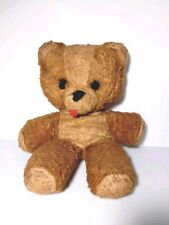 Vecchio Anni 60 Circa Orsacchiotto Orso Orsetto Peluche Giocattolo Vintage