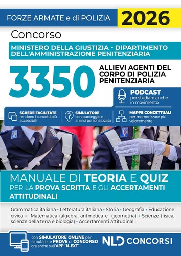 Libro concorso 3350 allievi - libro,