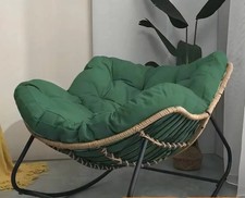 Sedia a Dondolo Sedia a Dondolo Reclinabile Adulto Balcone Casa Tempo Libero Divano Pigro