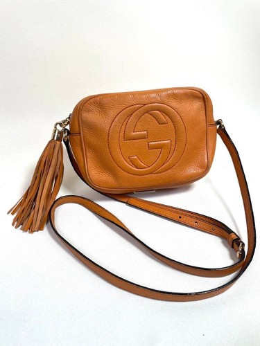 Borsa tracolla gucci soho - a,